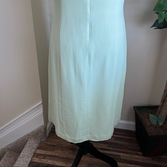 Tommy Bahama Silk Cayman Princess Sheath Dress Green Sz 8 - Picture 13 of 15